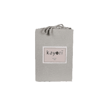 Kayori Kyoto - Topper Hoeslaken - Premium Jersey - Taupe