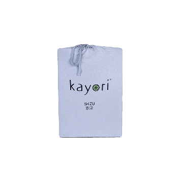 Kayori Shizu Topper hoeslaken stretch - Jersey - Blauw
