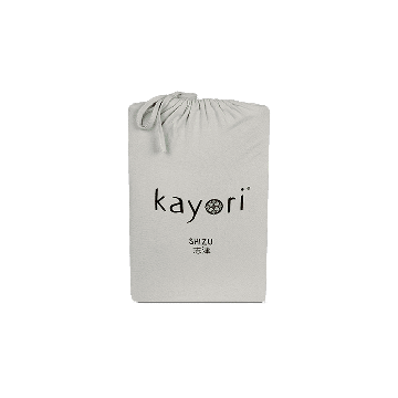 Kayori Shizu Split Topper hoeslaken stretch - Jersey - Zand