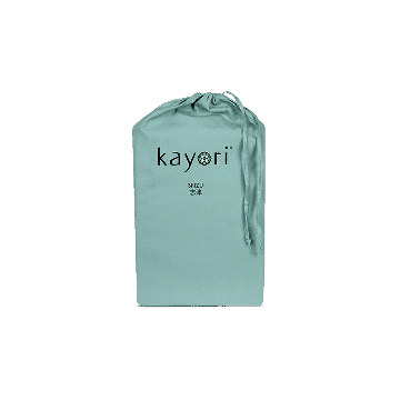 Kayori Shizu - Topper Hoeslaken - Perkal - 200/200 - Groen