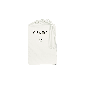 Kayori Shizu - Splittopper Hoeslaken - Perkal - 200/200 - Offwhite