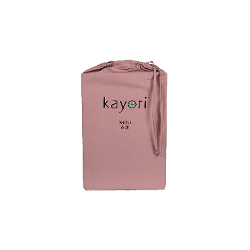 Kayori Shizu - Topper Hoeslaken - Perkal - 200/200 - Oudroze