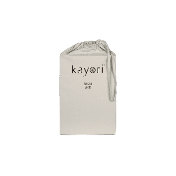 Kayori Shizu - Splittopper Hoeslaken - Perkal - 200/200 - Zand