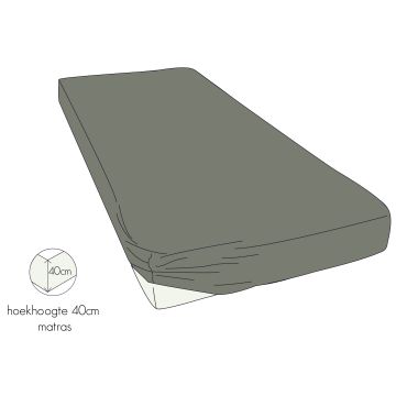 Kayori Shizu - Hoeslaken - Jersey - 180-200/200-220 - Taupe