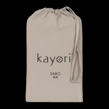 Kayori Saiko Splittopper hoeslaken - Taupe