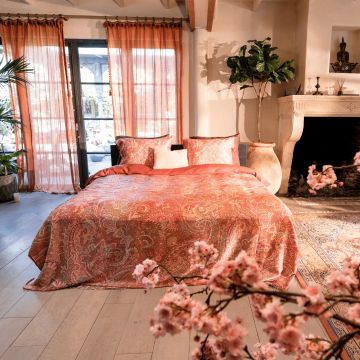 Kayori Luay Påslakan - Egyptisk Satin - Egyptisch Katoensatijn Kayori Luay Påslakan - Egyptisk Satin - Egyptisch Katoensatijn