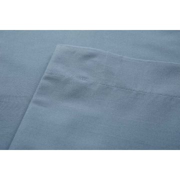 Kayori Shizu Laken - Katoen Perkal - Blauw