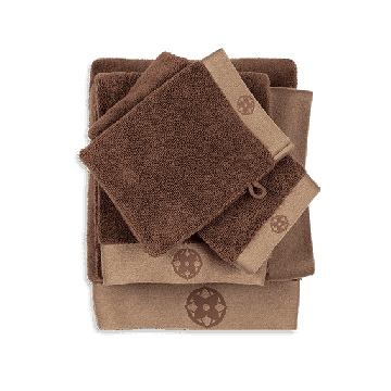Kayori Yu - Handdoek - 50x100 - Bruin