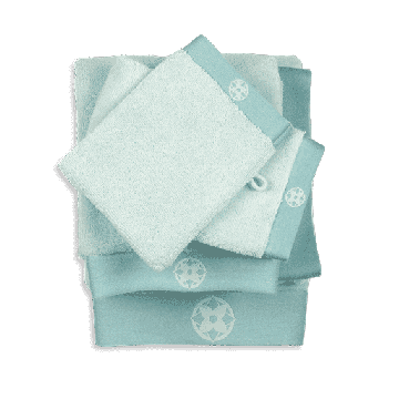 Kayori Yu - 60x110 - Badhanddoek Mintgroen