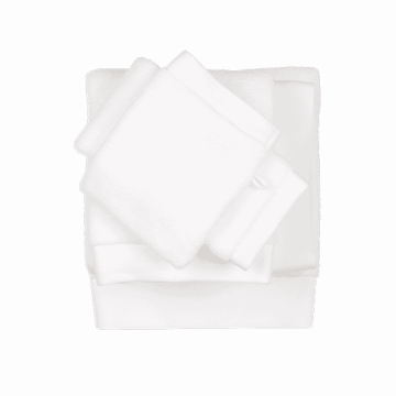 Kayori Yu - Handdoek - 50x100 - Wit