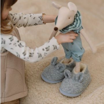 Merino wollen kindersloffen, Muis