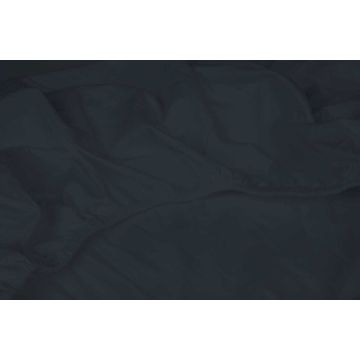Kayori  Nagano Topper Hoeslaken Flanel - 200/200- Zwart