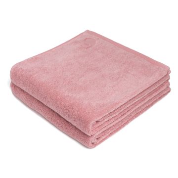 Namal Uyana pink bath sheet (set of two) - Four Leaves