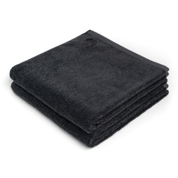 Pinnawala grey bath sheet (set of two) - Four Leaves