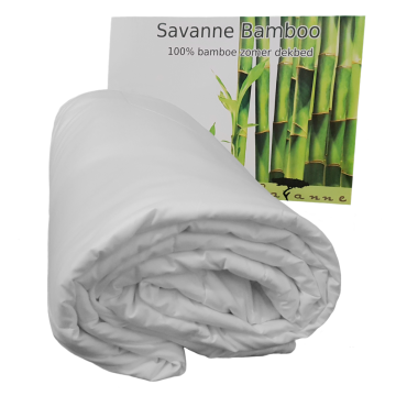 *Sale* Savanne Bamboe zomerdekbed - Op=Op! 240 x 200 cm