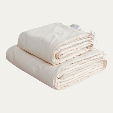 Sichou zijden 4 seizoenen dekbed - BIO Tussah 200 x 220 cm