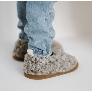 Merino wollen kindersloffen, Tijger