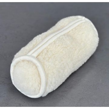 wollen rolkussen 13x30 cm