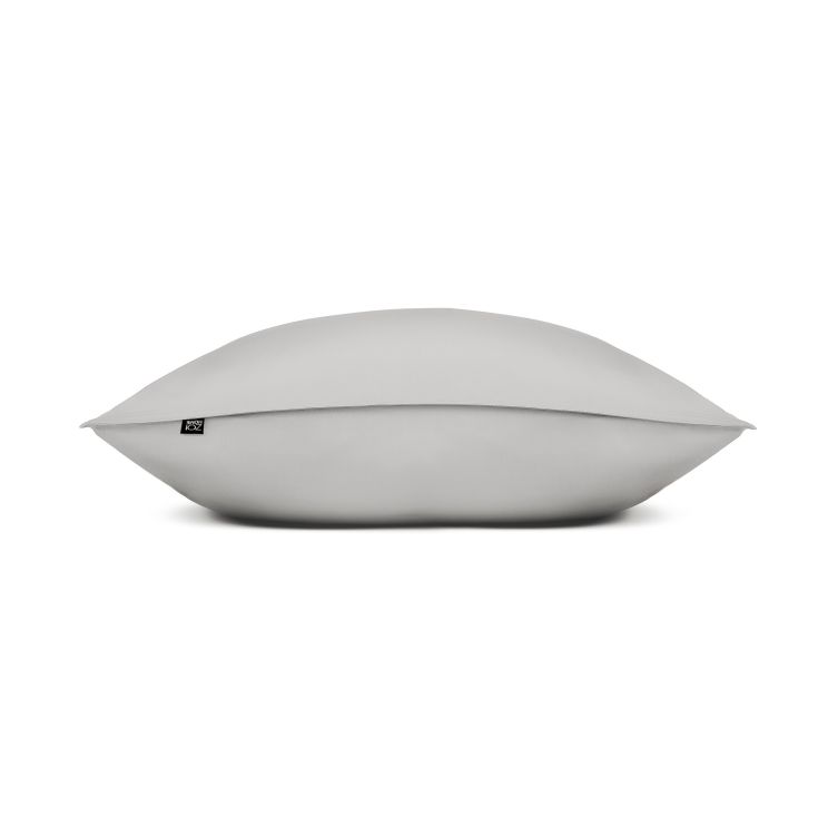 ZoHome Ash-Grey 2 Kussenslopen Satinado 100% Katoen-Satijn