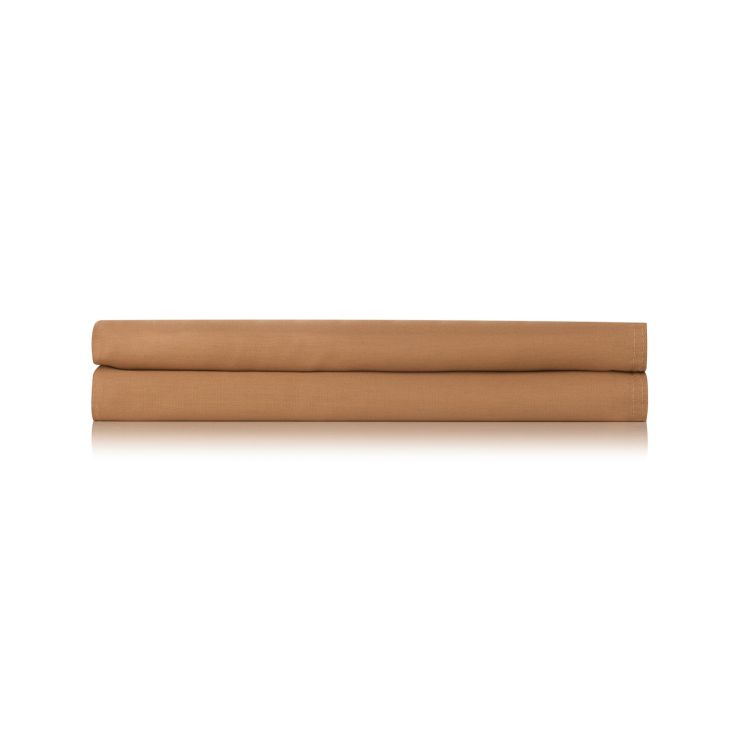 ZoHome Cognac-Brown Laken Satinado-sheet 100% Katoen-Satijn
