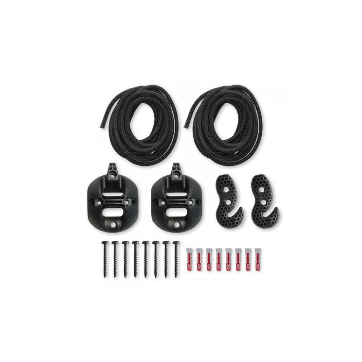 Bevestigingsset Hangmat CasaMount Black - La Siesta
