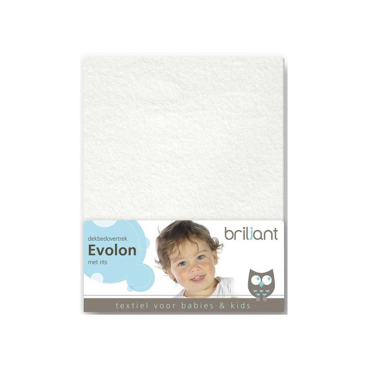 Evolon Anti Allergie dekbedhoes voor baby-peuter bedje-Kleuterdekbedje (120 x 150 cm)