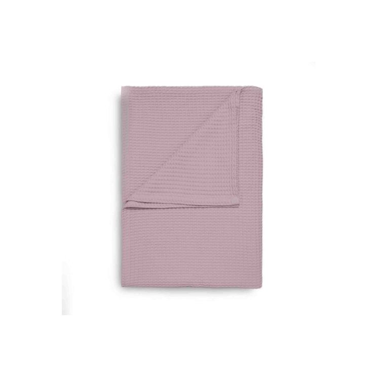 Katoenen deken (HnL) Pale Lilac 2-persoons (240 x 260 cm)
