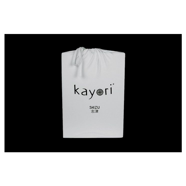 Kayori Shizu Splittopper hoeslaken stretch Jersey - Zilvergrijs