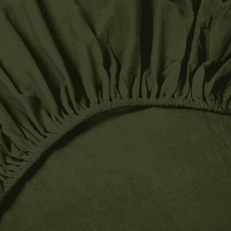 Kayori  Nagano Hoeslaken Topper Flanel - Groen