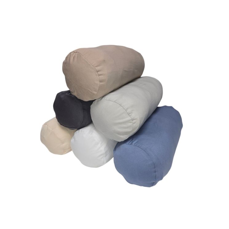 Losse kussenslopen tbv de rolkussens-40 x 15 cm en 90 x 20 cm