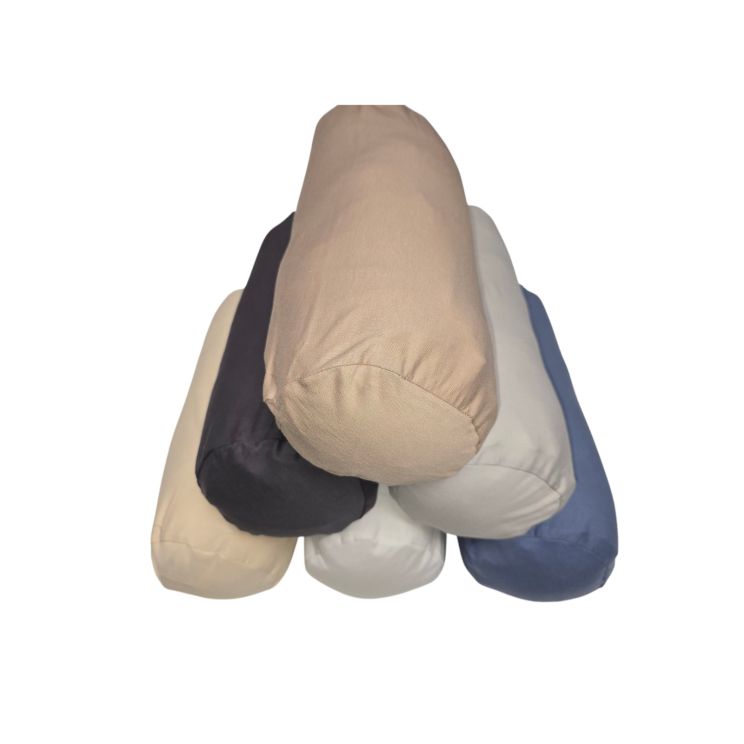 Losse kussenslopen tbv de rolkussens-40 x 15 cm en 90 x 20 cm