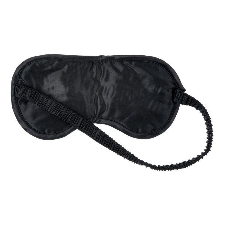 Sichou Pure Silk zijden slaapmasker zwart