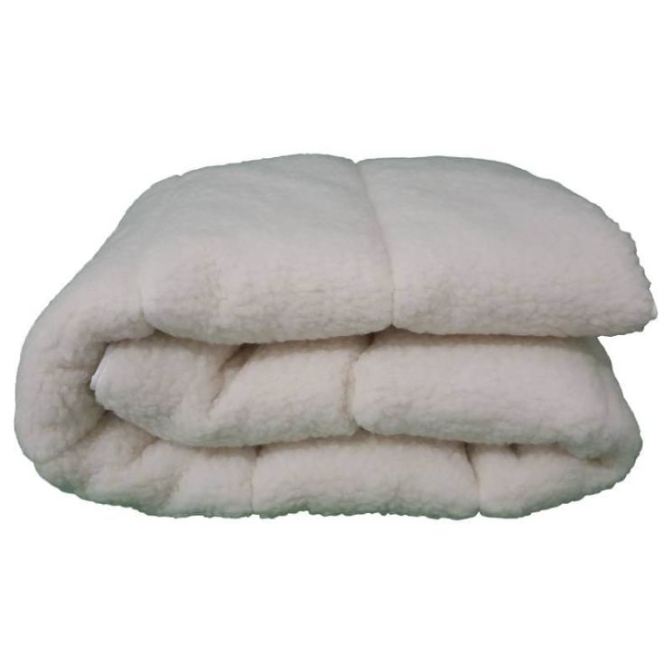 Tip!! Origineel Texels Classic wollen onderdeken 200 x 210 cm
