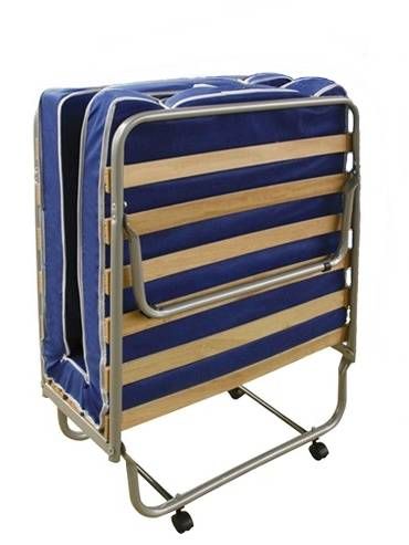 Vouwbed met lattenbodem 90 x 200 cm