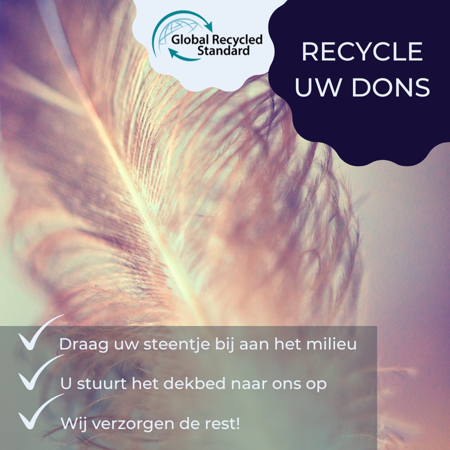 recycle dons donzen dekbed